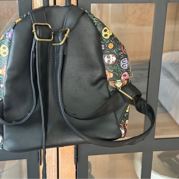 Loungefly Disney Pixar Coco Skulls Mini Backpack dia de los muertos halloween main image 6